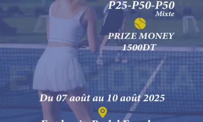 Tournoi EUPHORIA padel club ezzahra