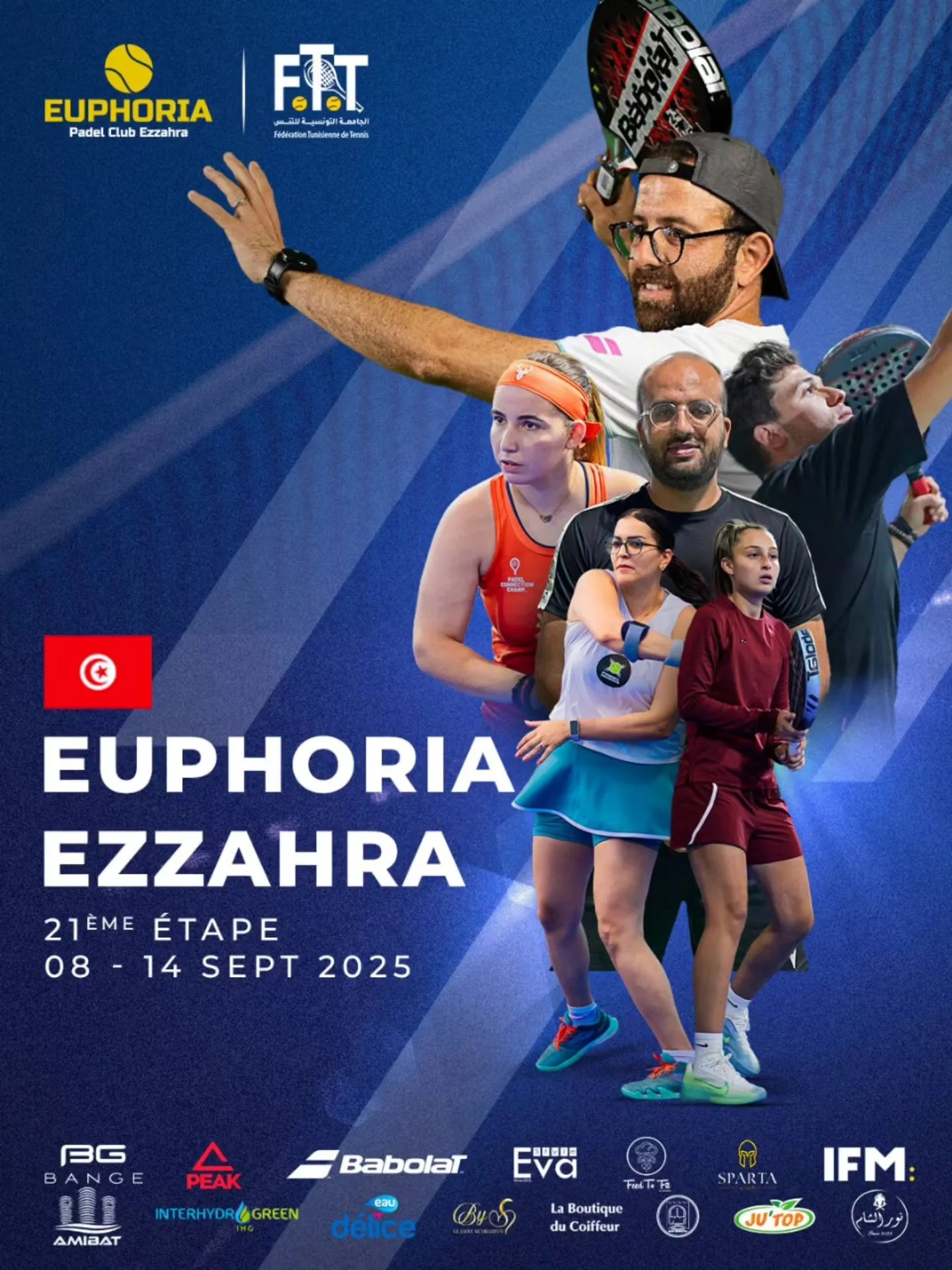 EUPHORIA PADEL EZZAHRA – La 21ème étape qui fait vibrer le Championnat National